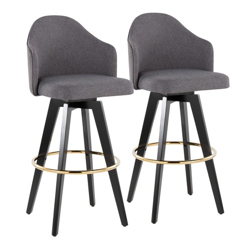 Ahoy Upholstered 30" Fixed-height Barstool - Set Of 2